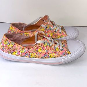 Converse “ALL STAR” flower print